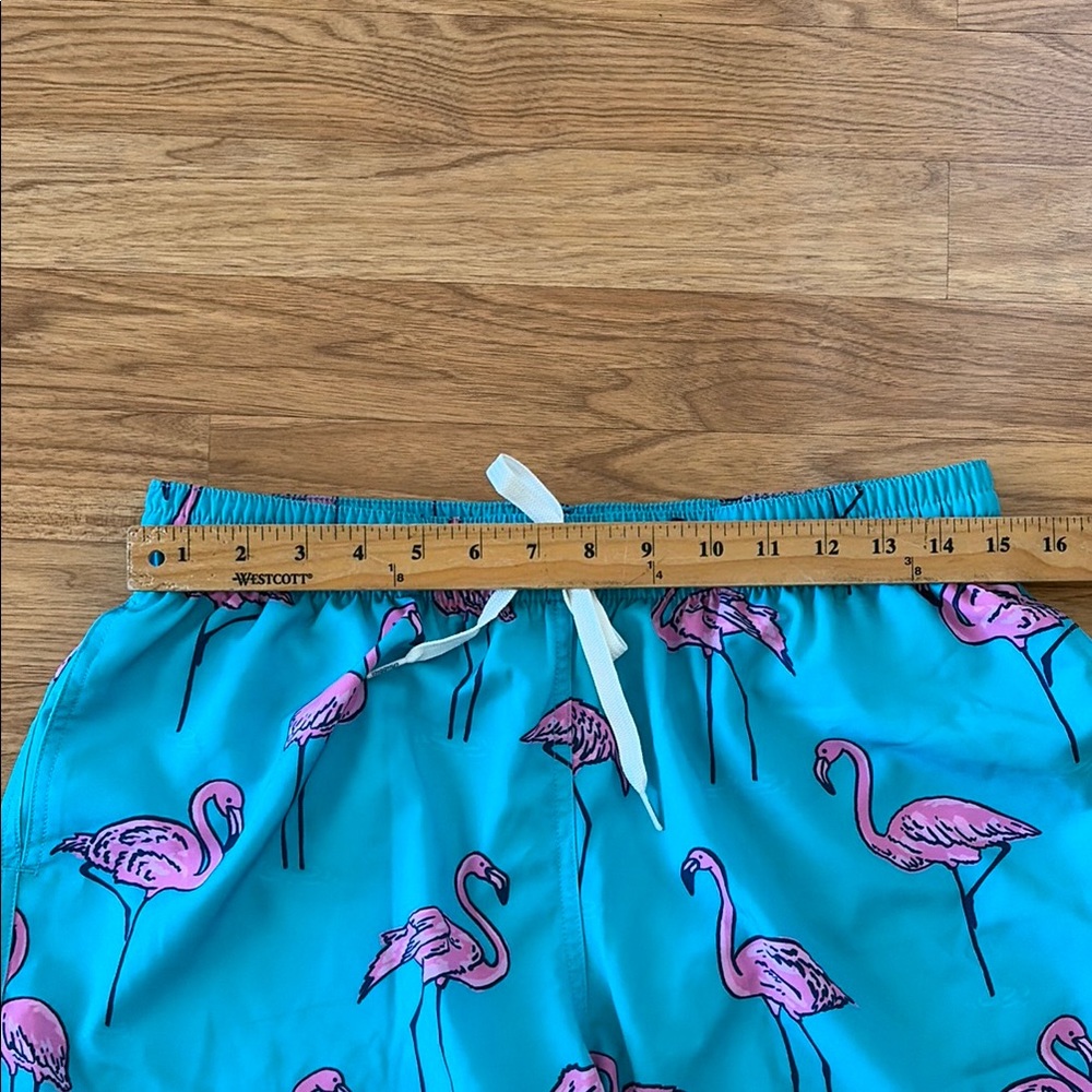 Chubbies Swim Trunks Board Shorts Flamingo Size Lare NWOT - Picture 3 of 7